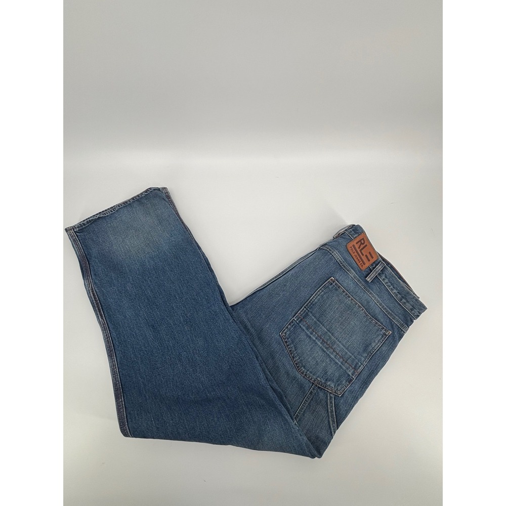 Polo Jeans Co Ralph Lauren Cincinatti Utility Carpenter Jeans Blue 40x32